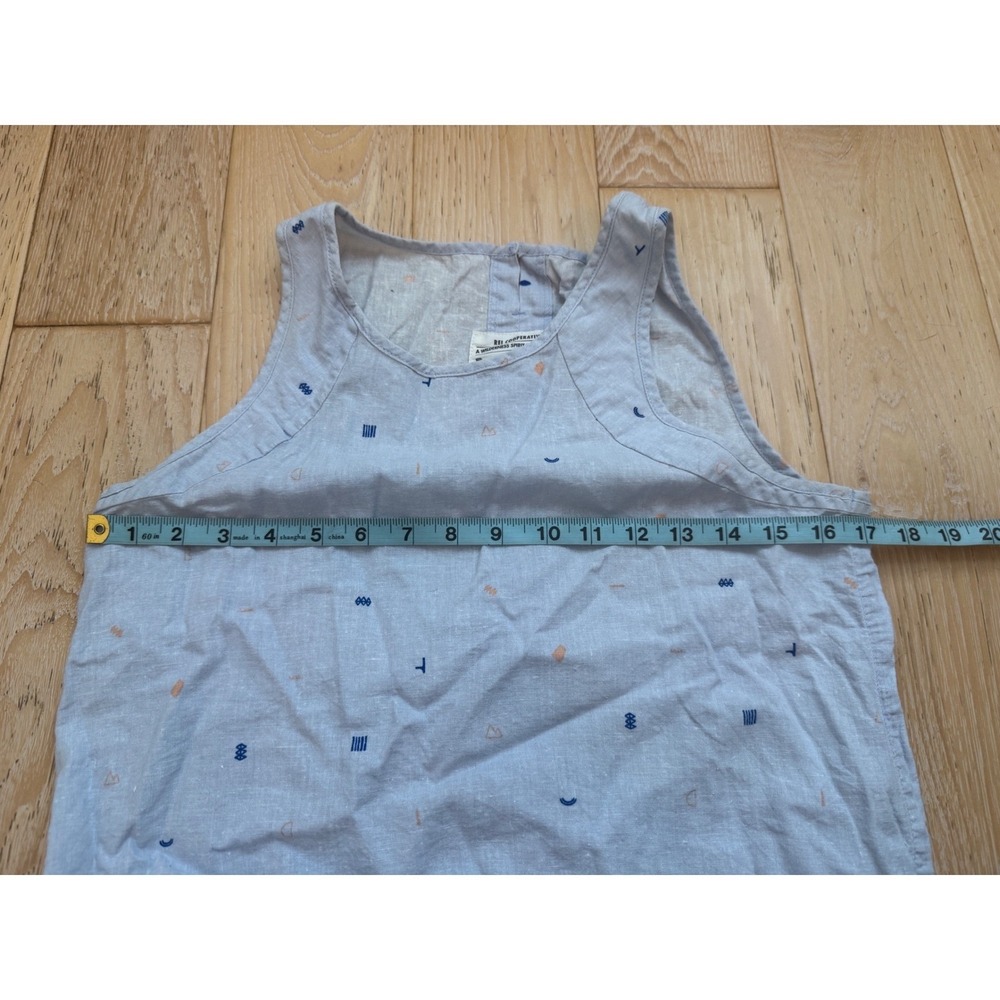 REI CO-OP Womens Tank Top Hemp Cotton Blend Side Tie Gorpcore Boho Small - Picture 4 of 6